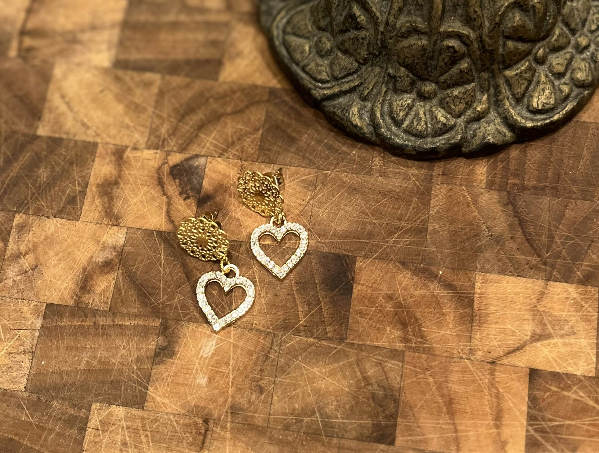 White Crystalheart - 32 mm