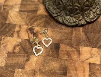 White Crystalheart - 32 mm