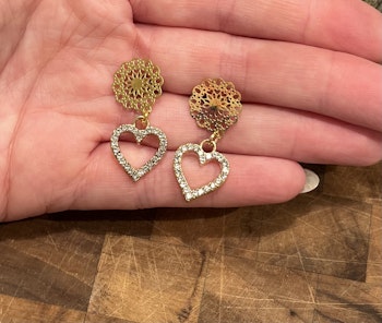 White Crystalheart - 32 mm