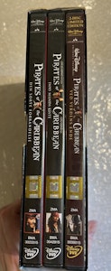 Pirates of the Caribbean 1-3