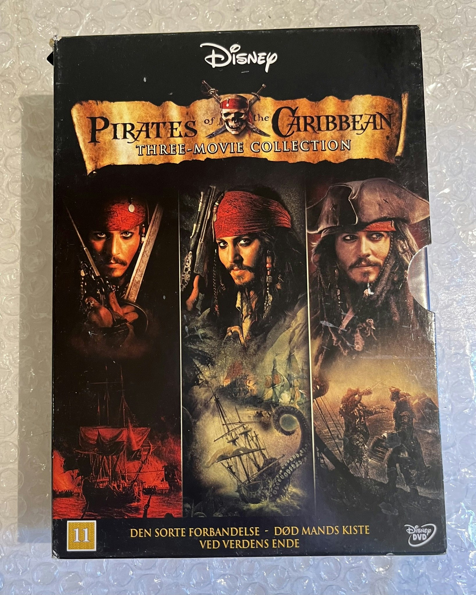 Pirates of the Caribbean 1-3
