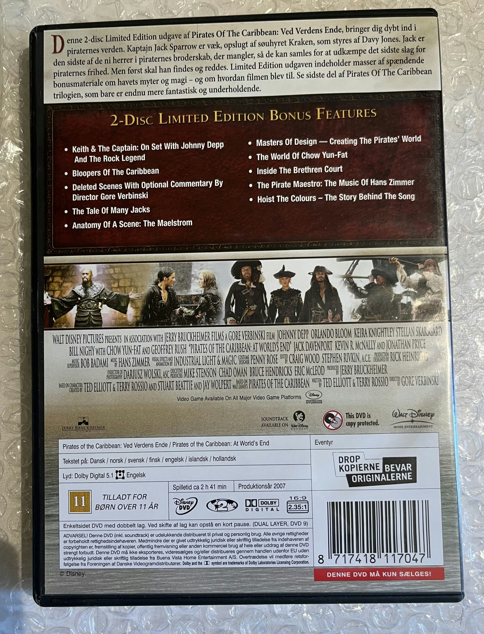Pirates of the Caribbean 1-3