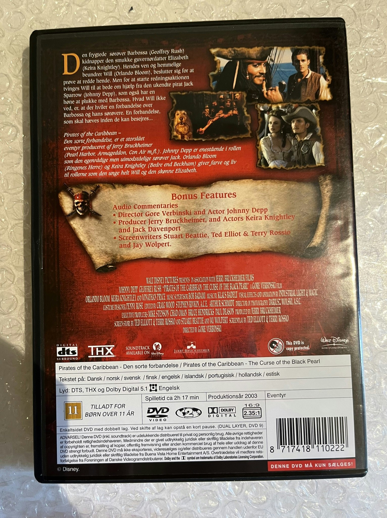 Pirates of the Caribbean 1-3