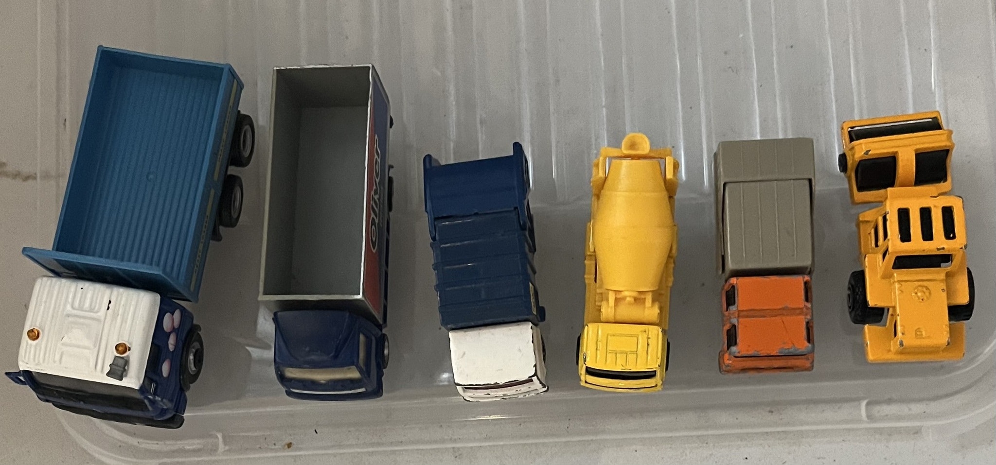 Arbejdsmaskiner 6 stk.
