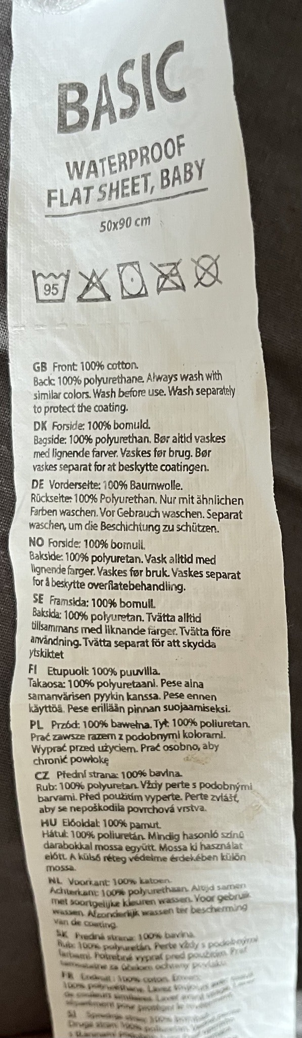 Waterproof Flat Sheet, Baby