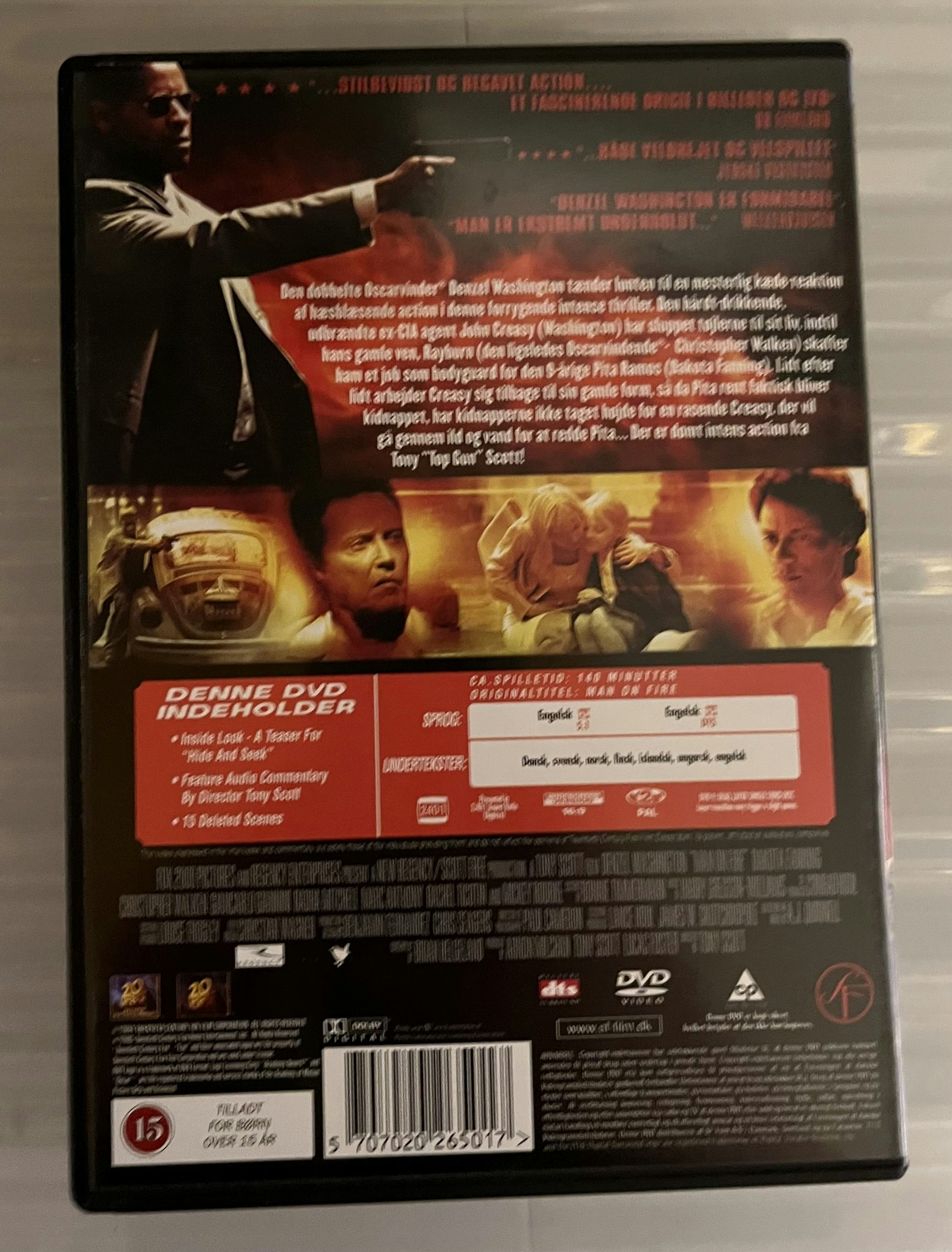 Man on fire