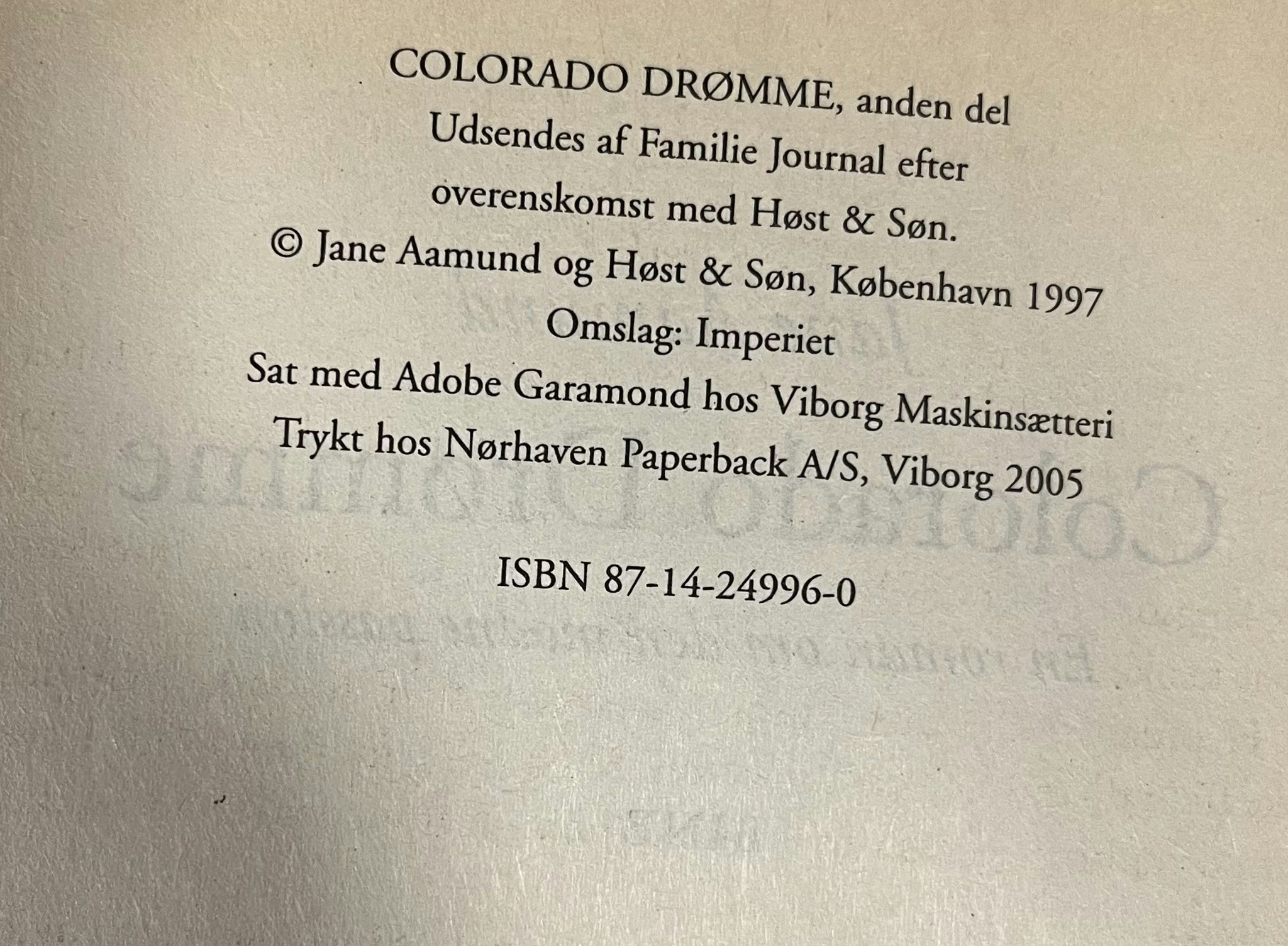 Colorado Drømme - bind 2