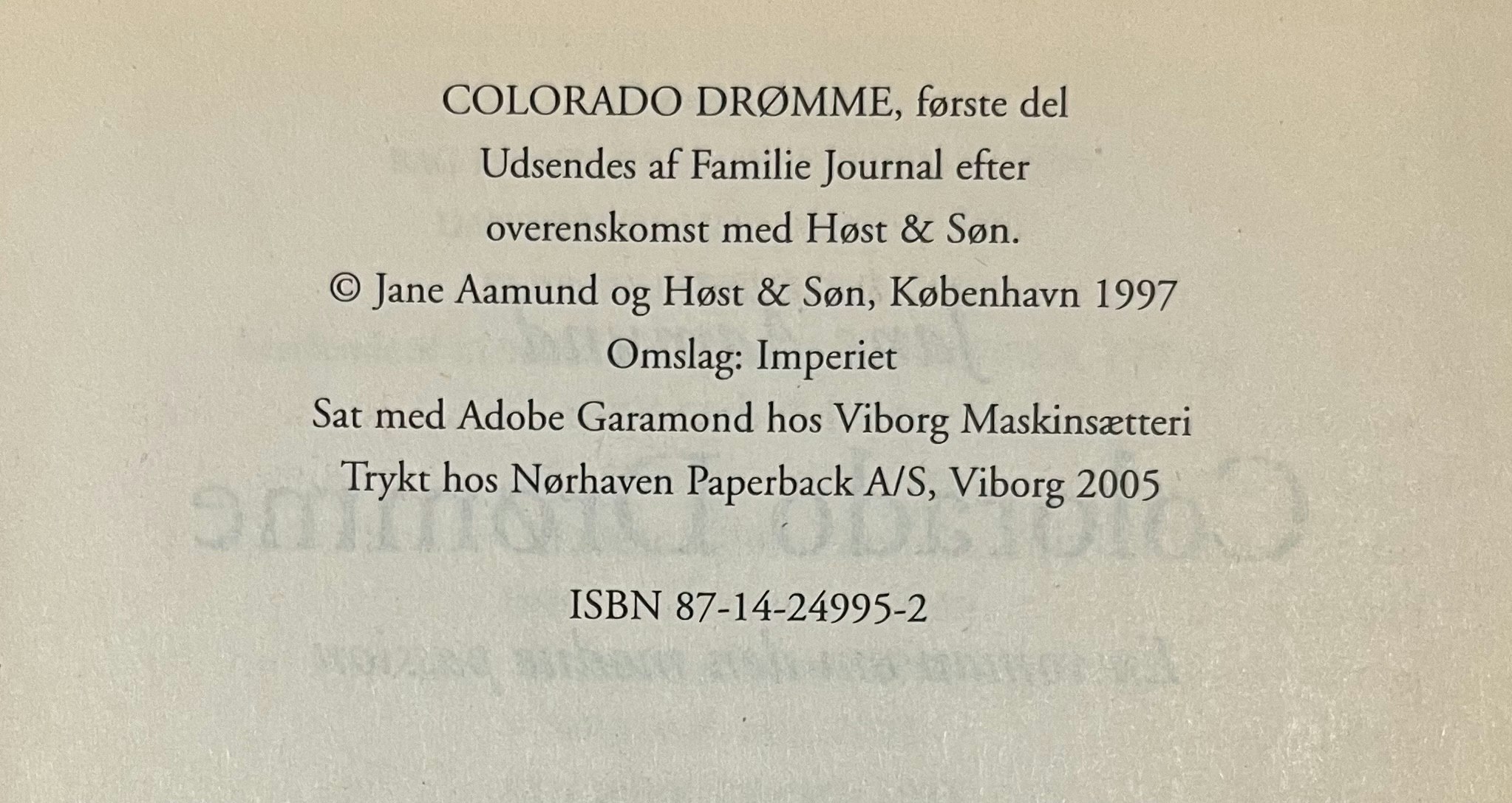 Colorado Drømme