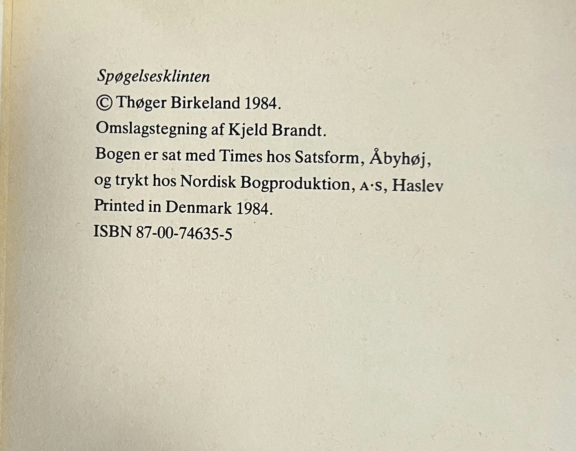 Spøgelsesklinten
