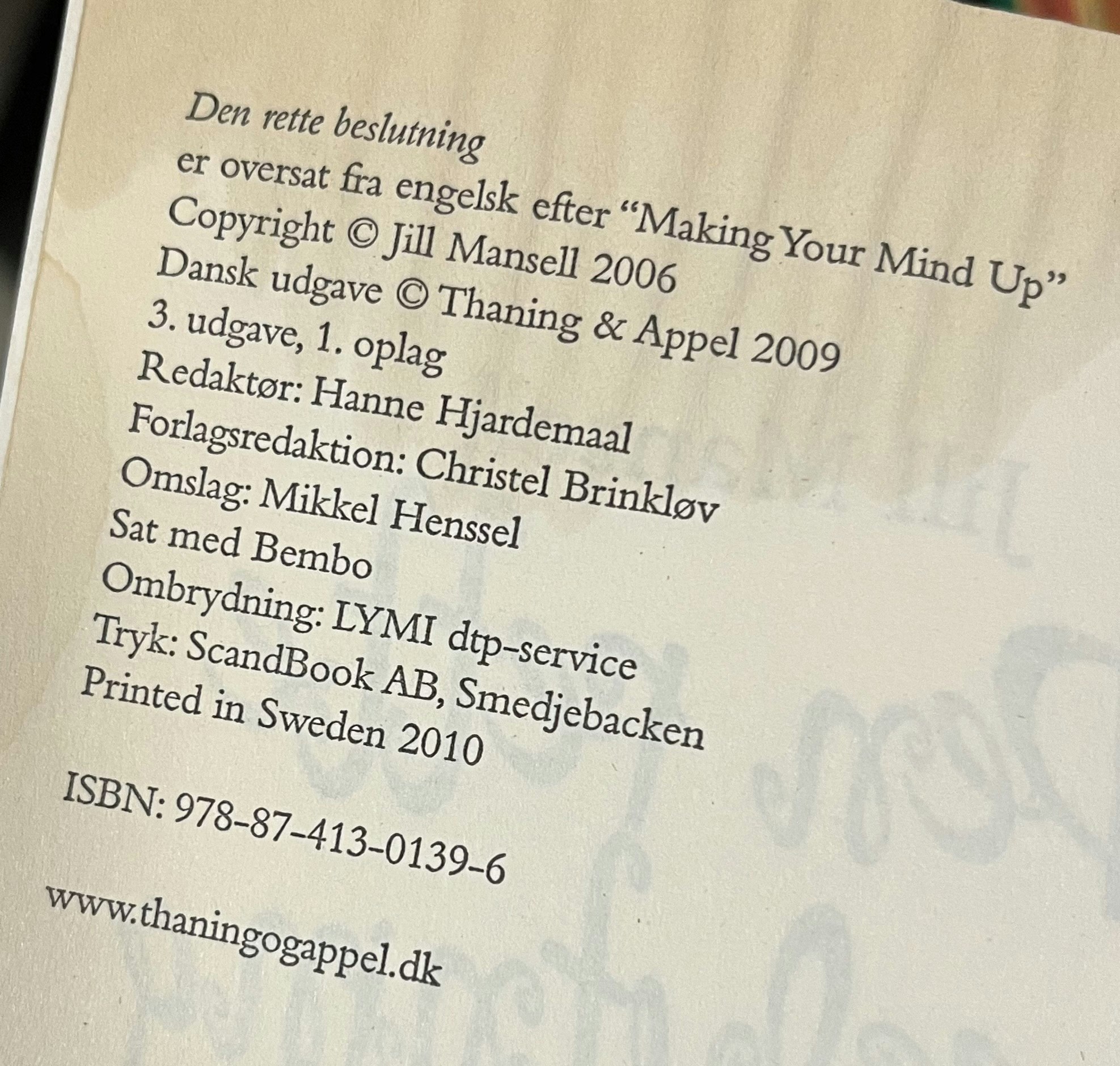 Den rette beslutning