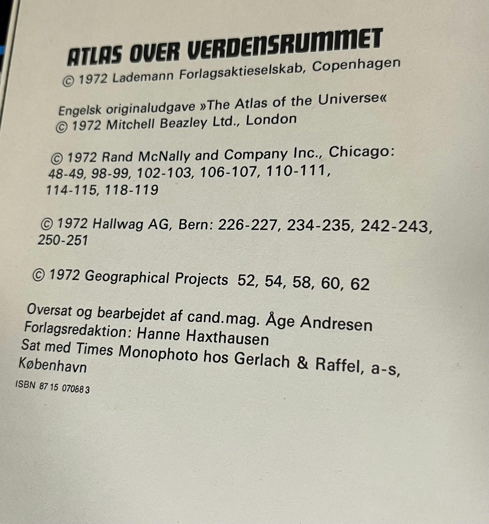 Atlas over verdensrummet
