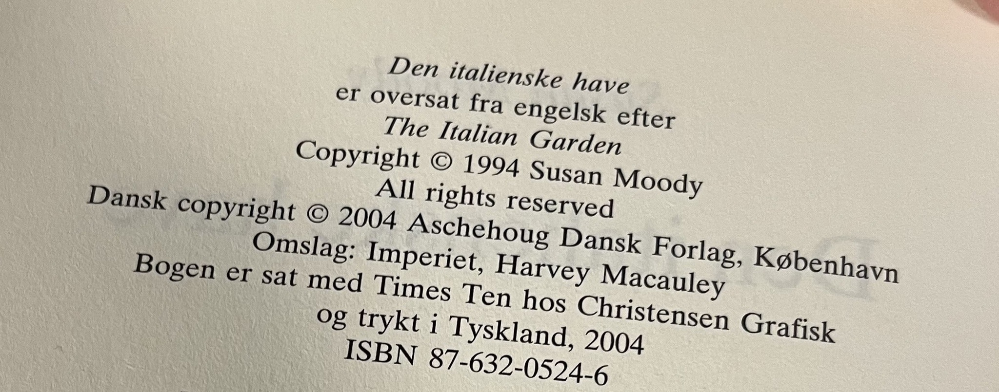 Den italienske have