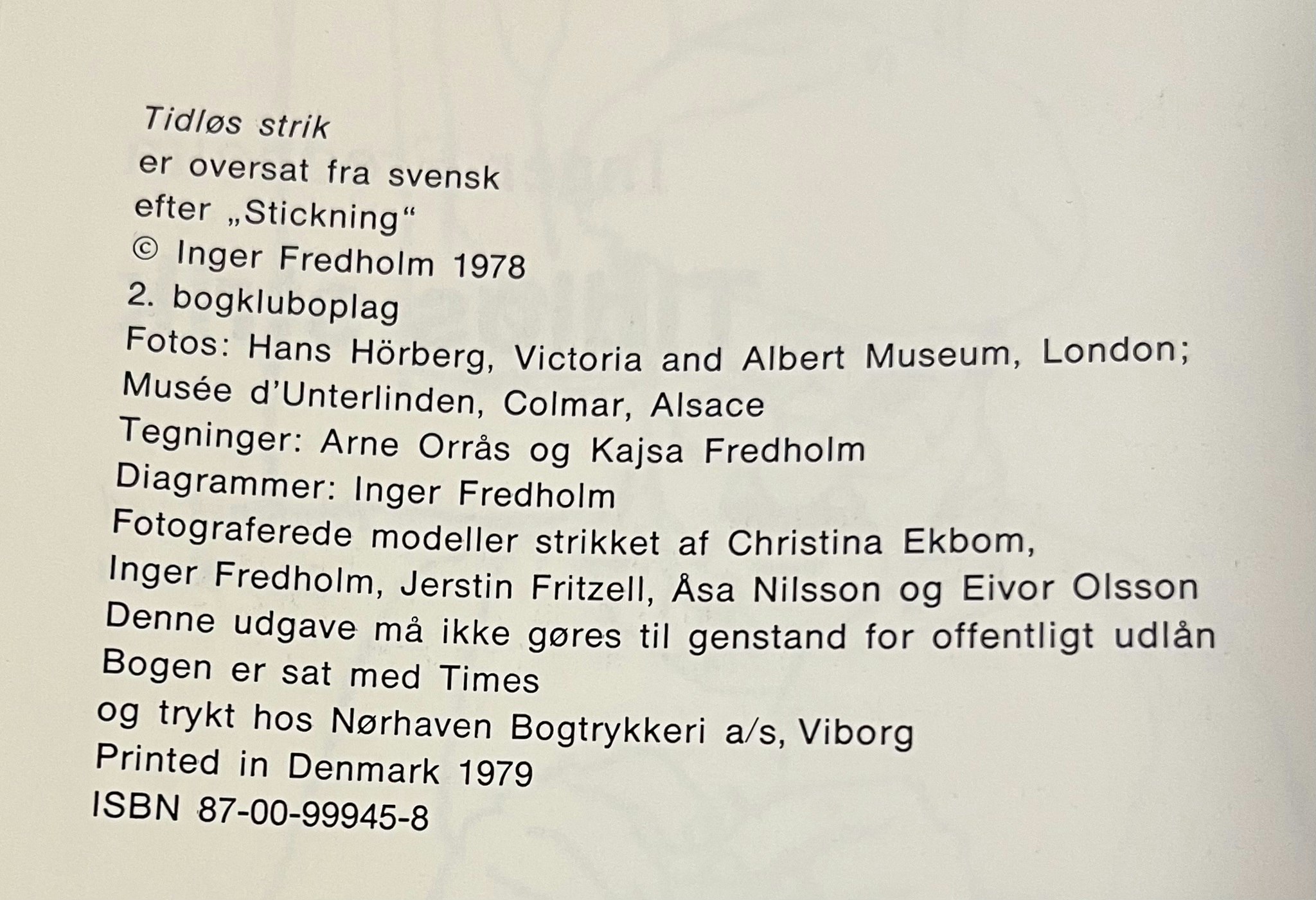 Tidsløs strik