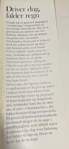 Driver dug, falder regn 2