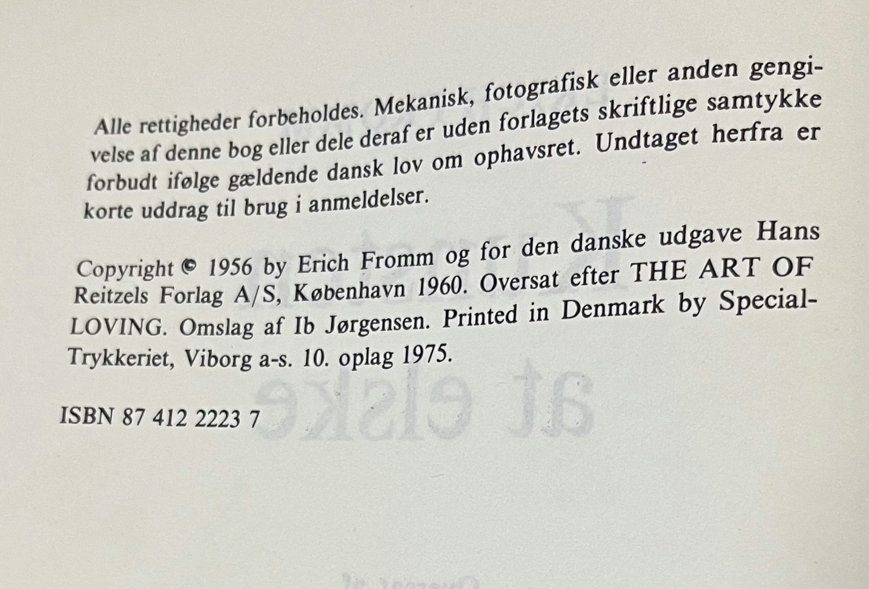 Kunsten at elske