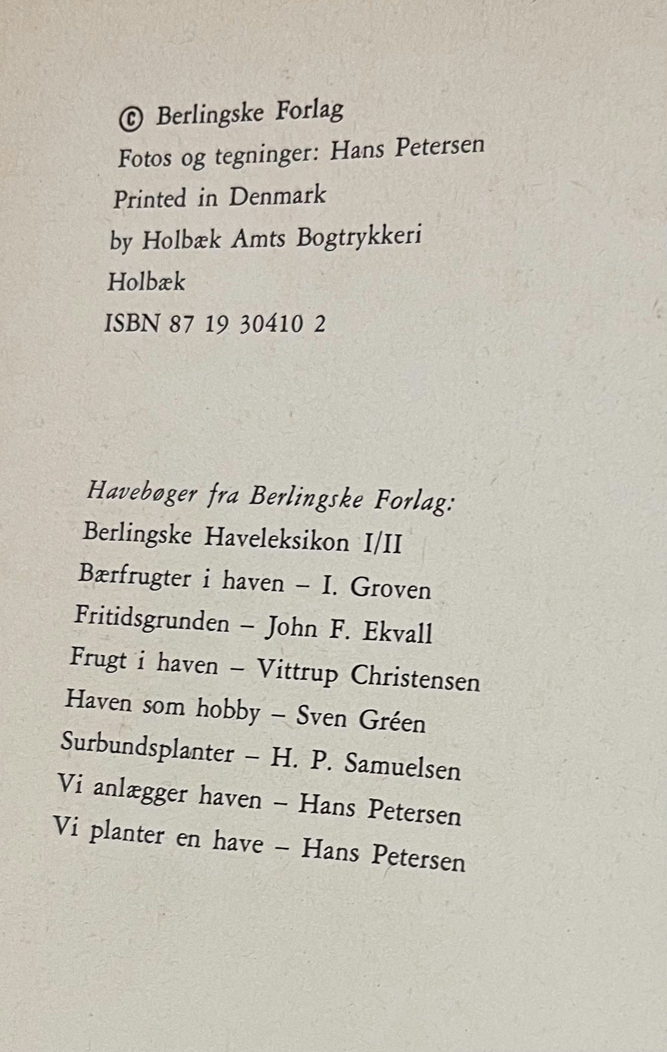 Stedsegrønt Stedsekønt
