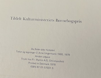 Da solen blev forkølet