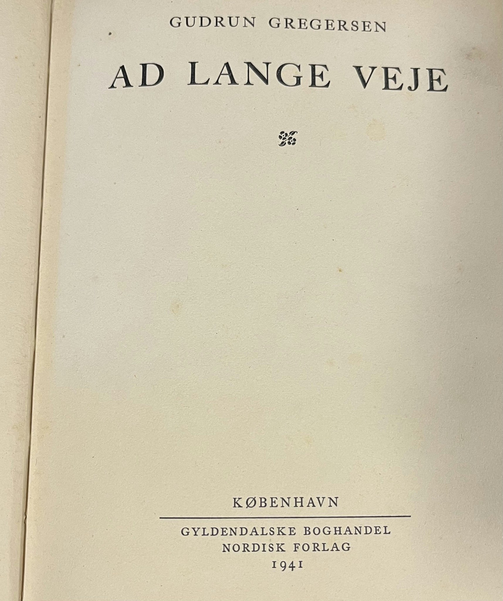 Ad lange veje