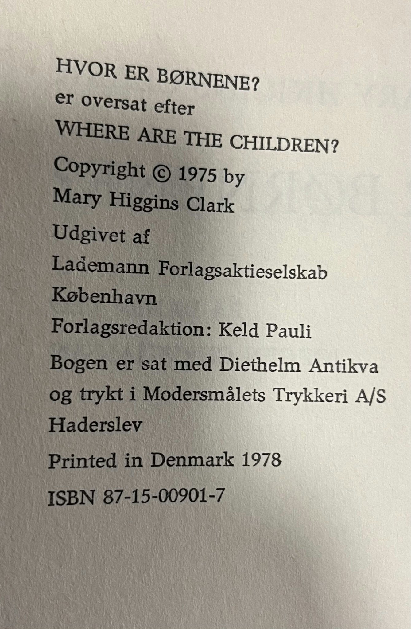 Hvor er børnene?