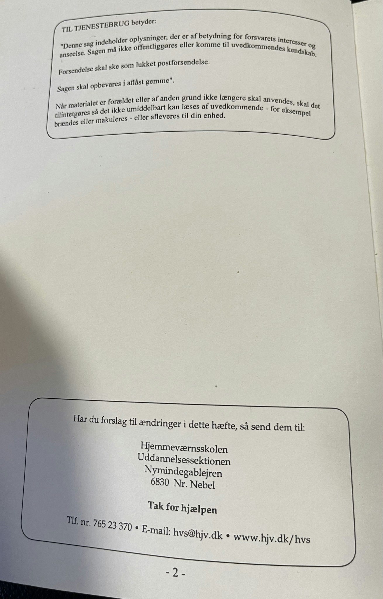 Håndbog i Politifunktionstjeneste