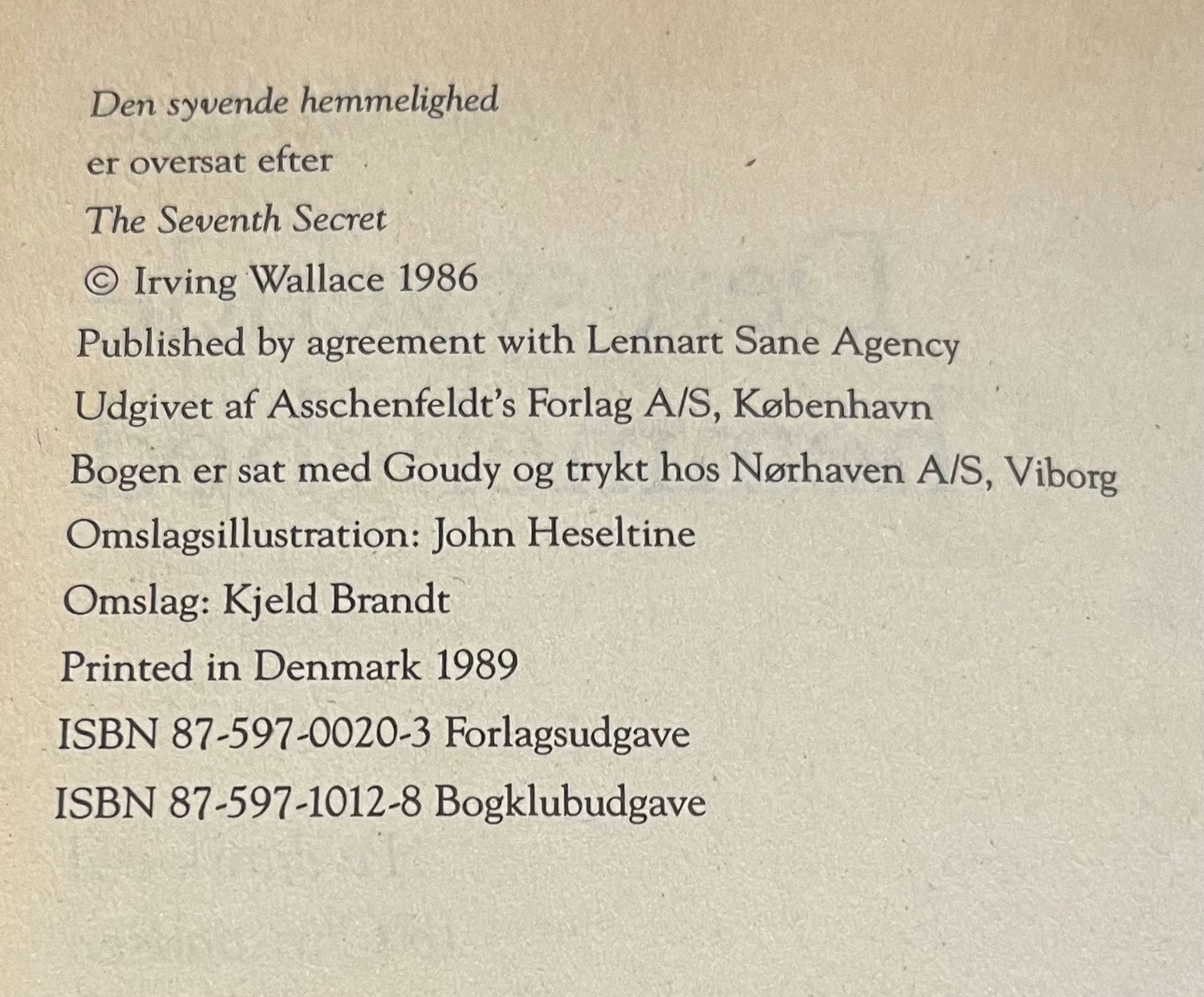 Den syvende hemmelighed