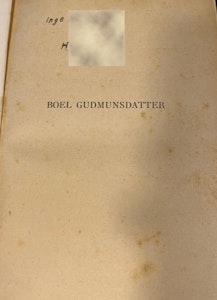 Boel Gudmunsdatter