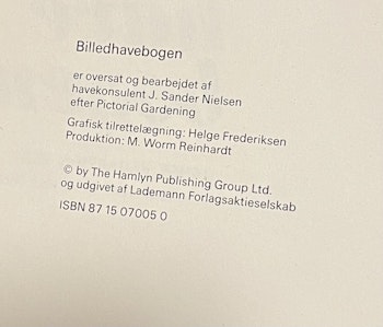 Billedhavebogen