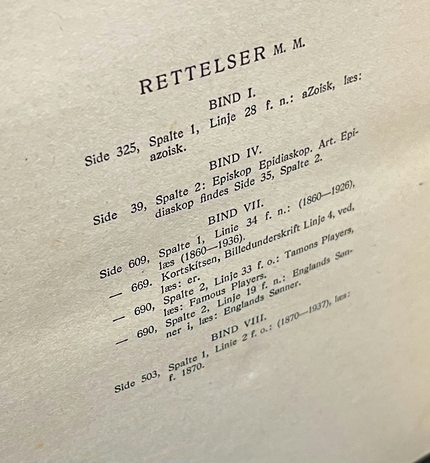 Vor tids konservations leksikon - bind 9