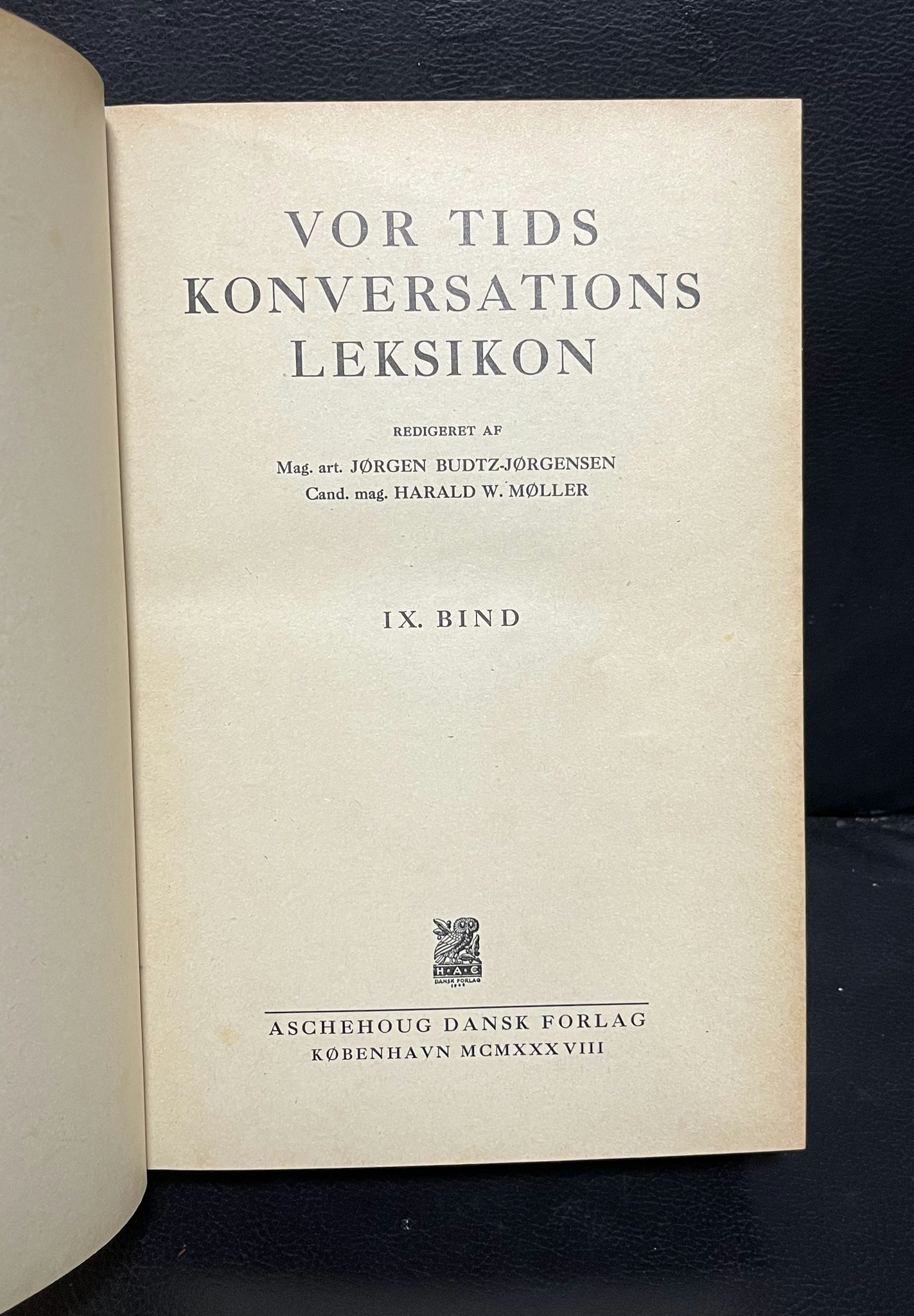 Vor tids konservations leksikon - bind 9