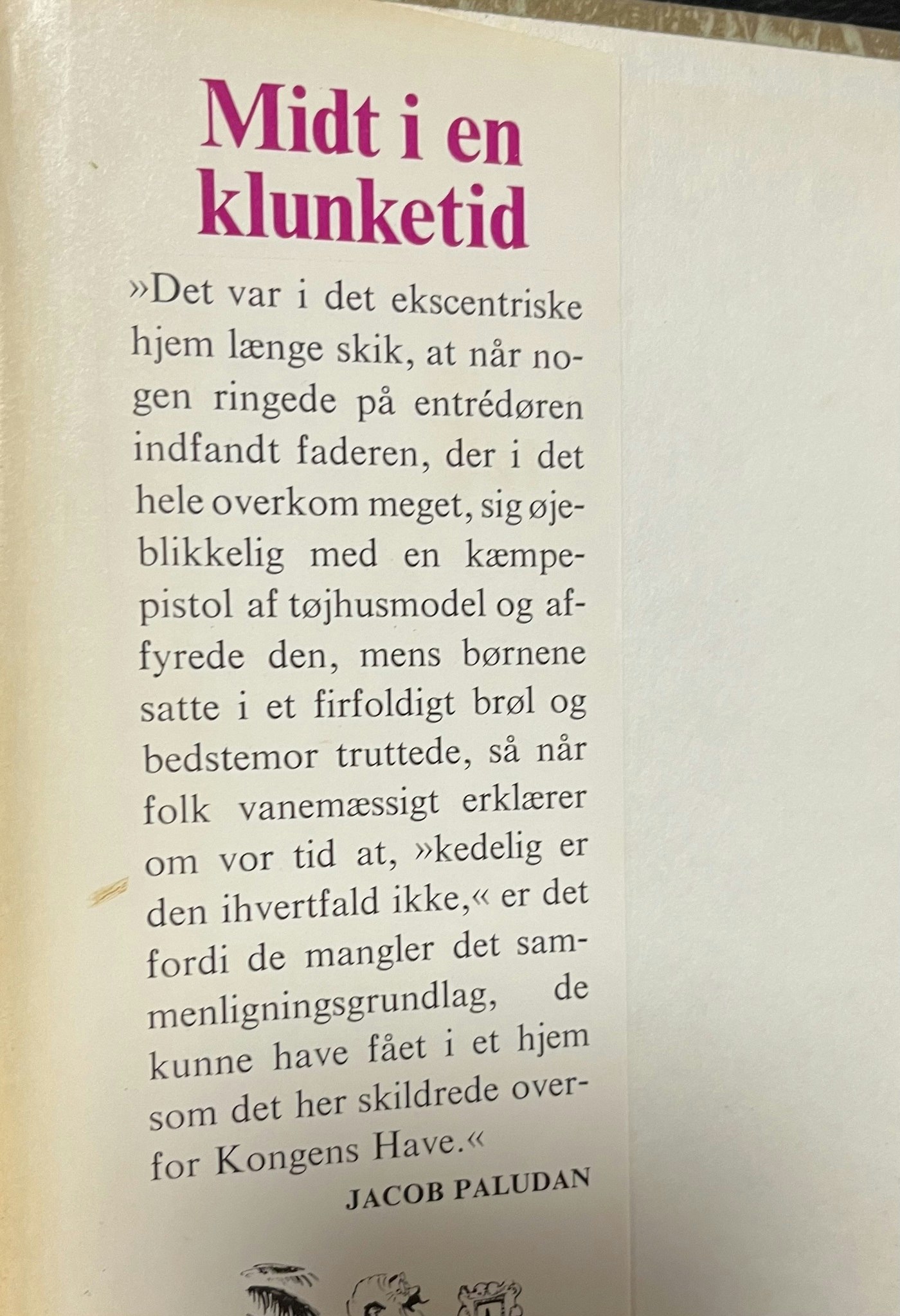 Midt i en Klunketid