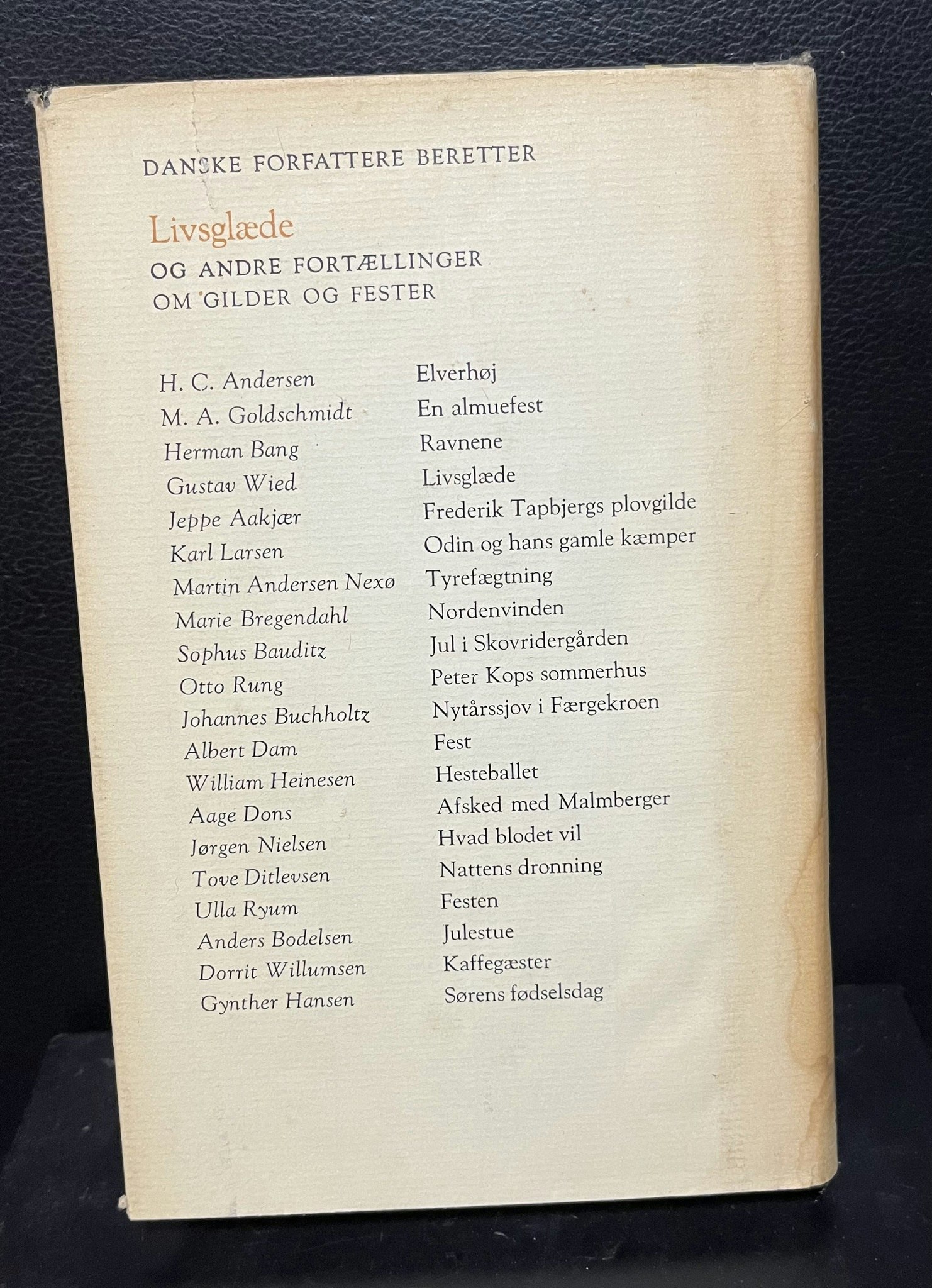 Livsglæde og andre fortællinger om gilder og fester