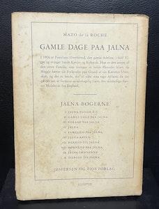 Gamle dage paa Jalna