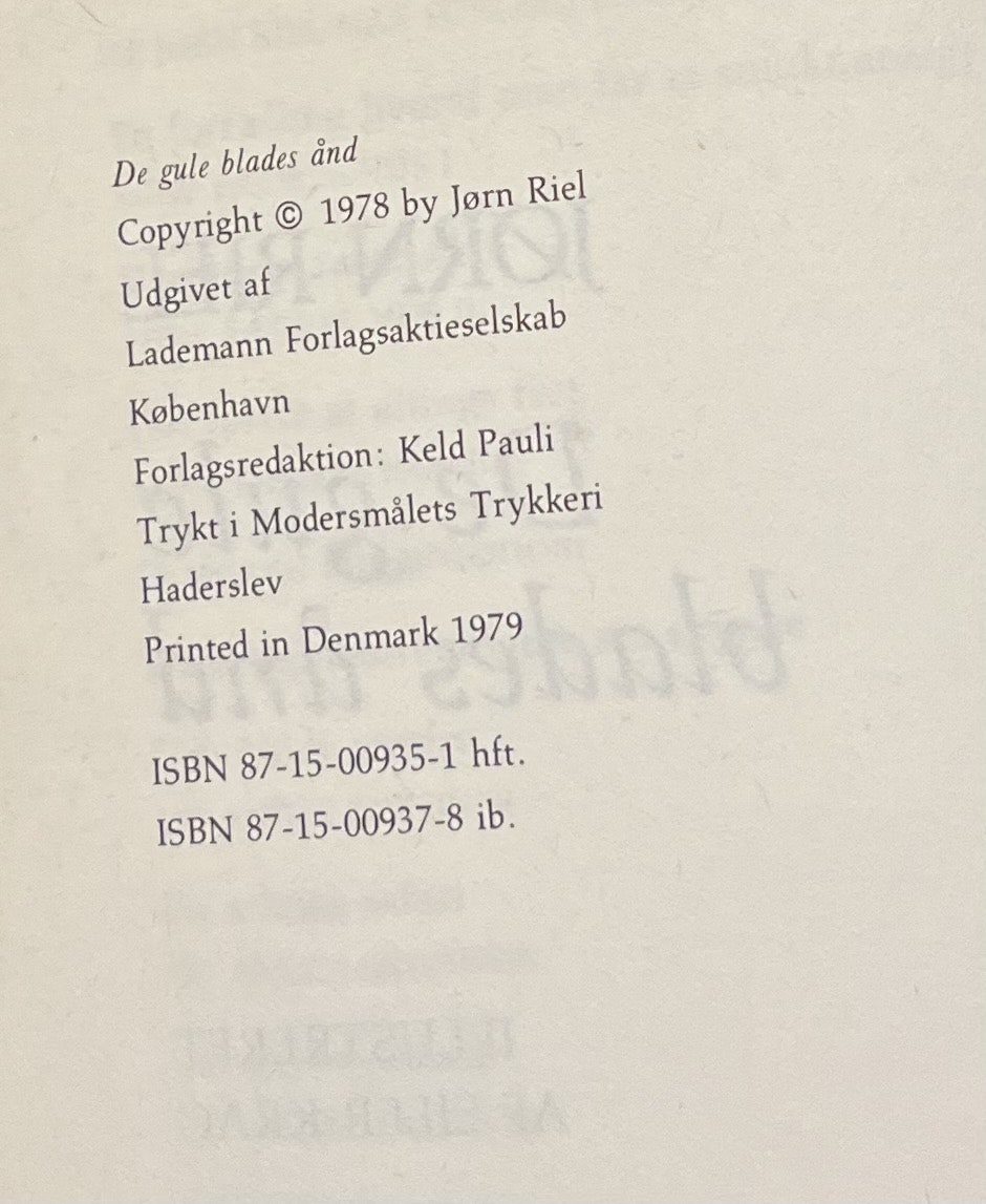 De gule blades ånd