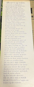 De så det ske - under besættelsen