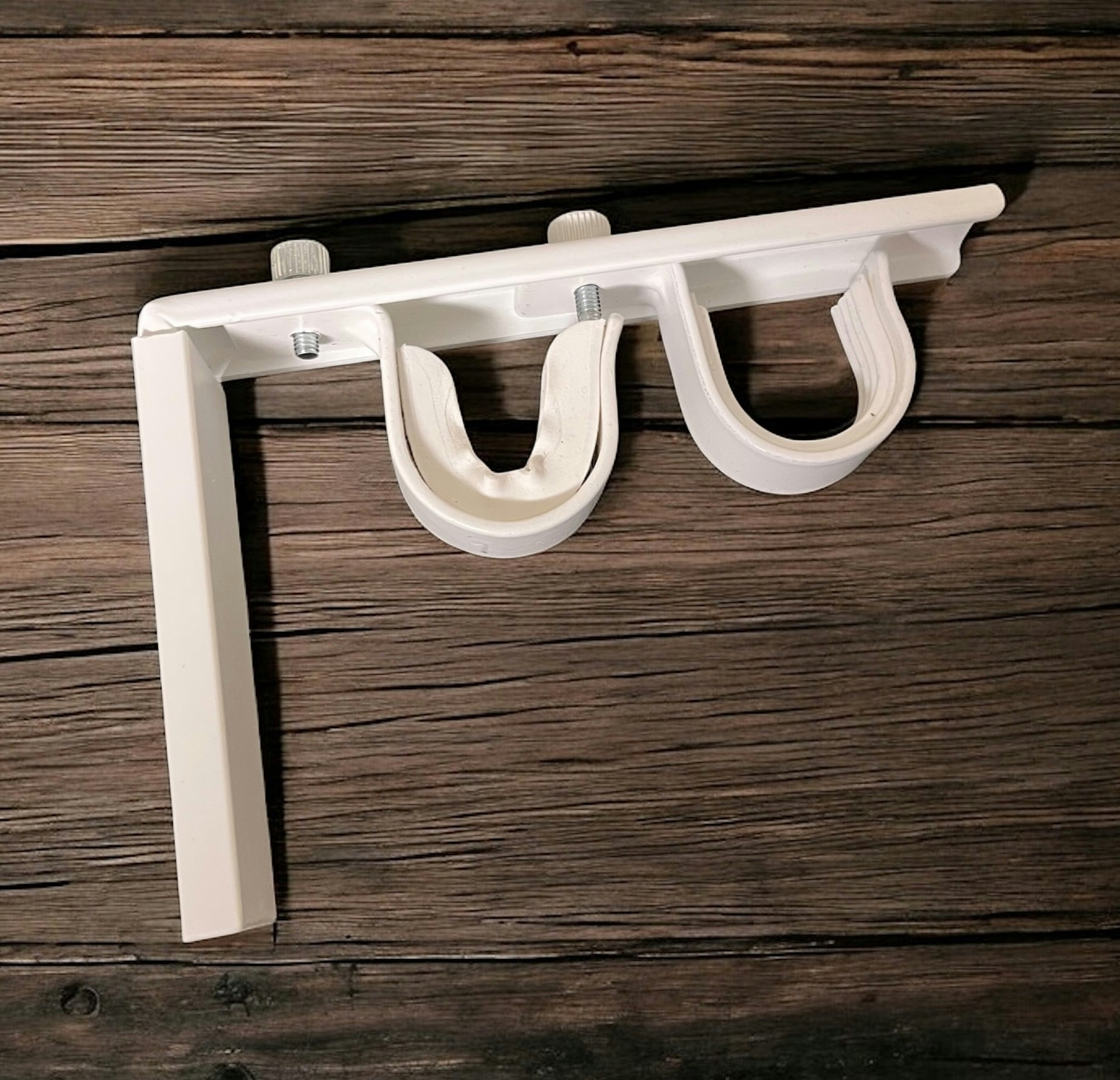 Dobbelt Gardinstang holder