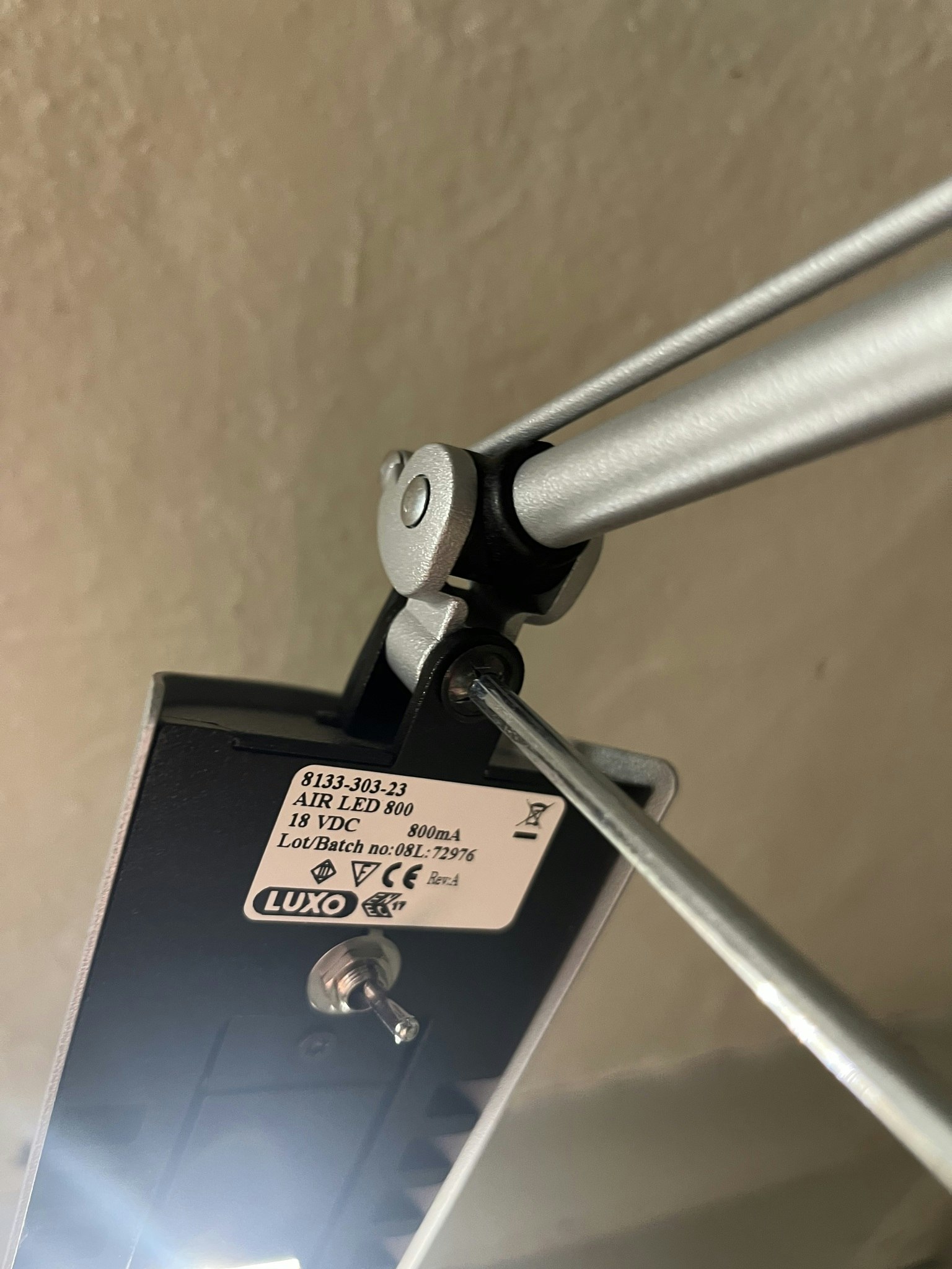 Luxo bordlampe