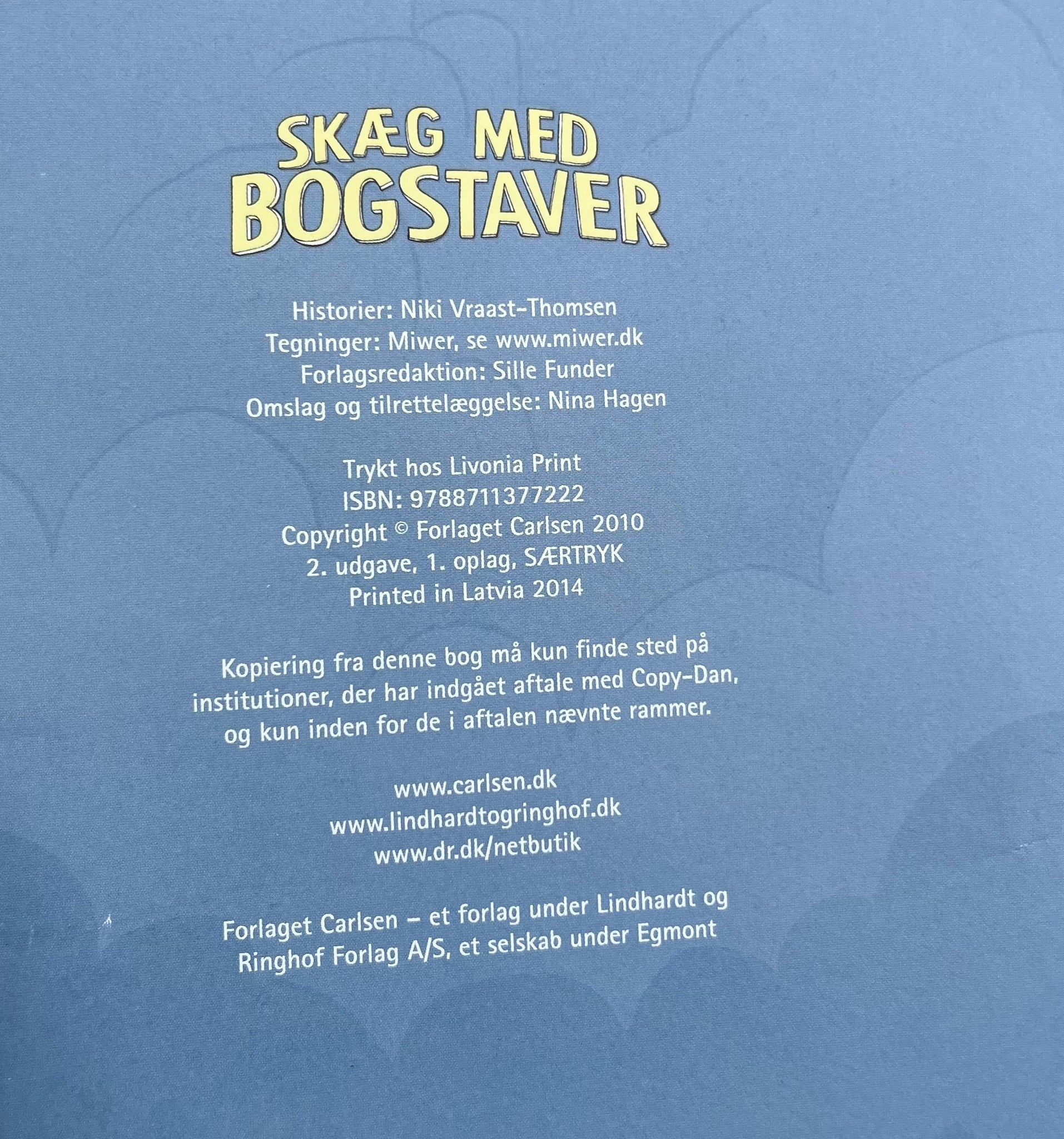 Skæg med bogstaver