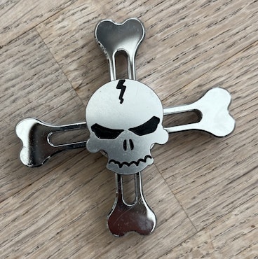 Fidget spinner i æske