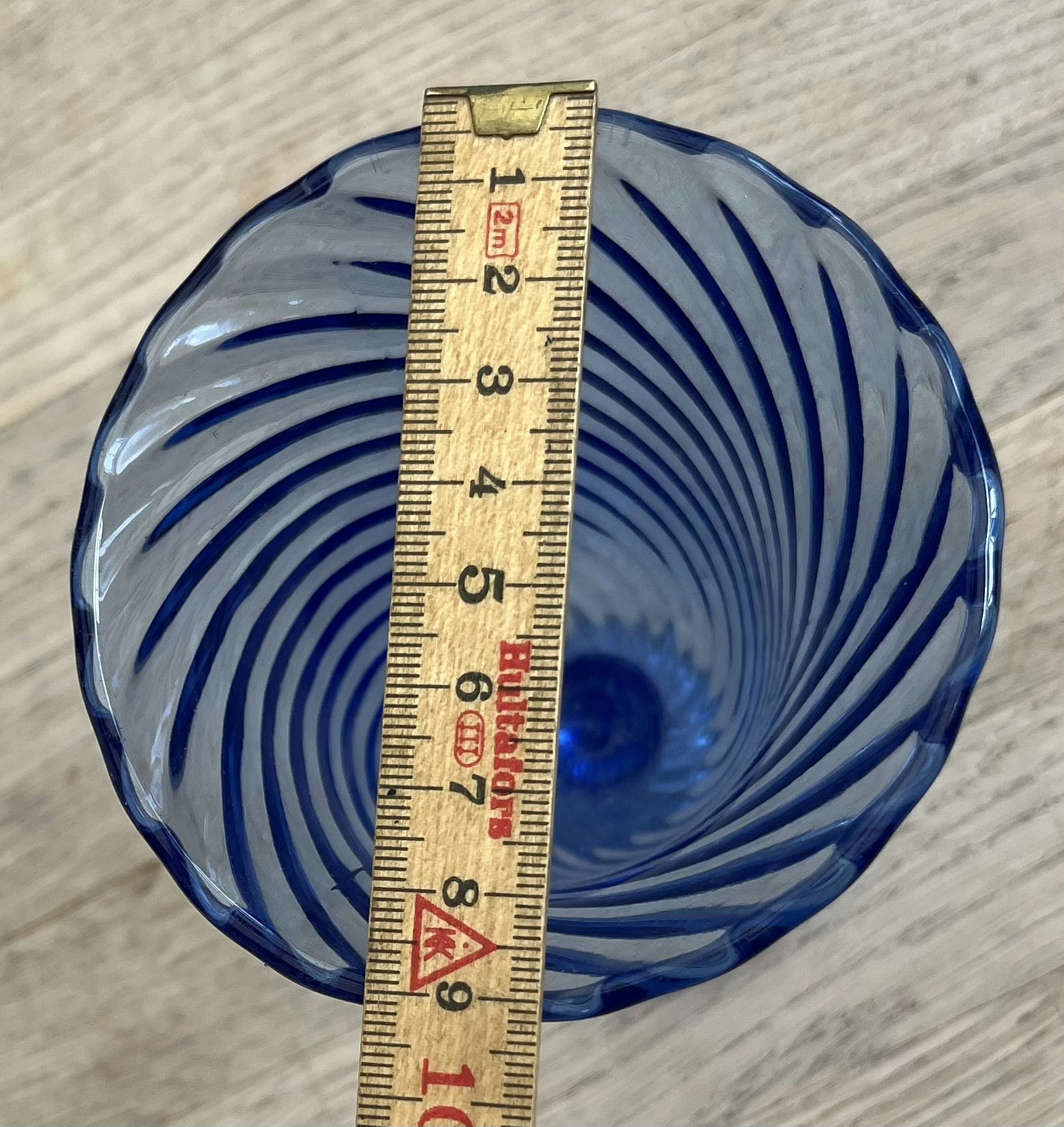 Vintage glas - 15 cm