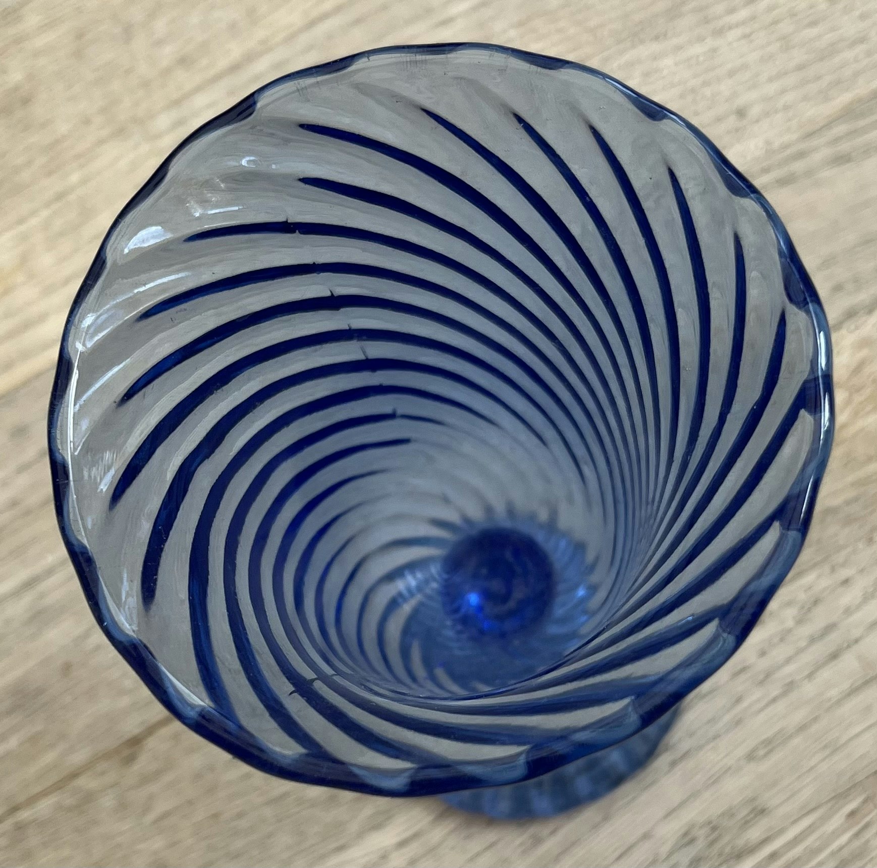 Vintage glas - 15 cm