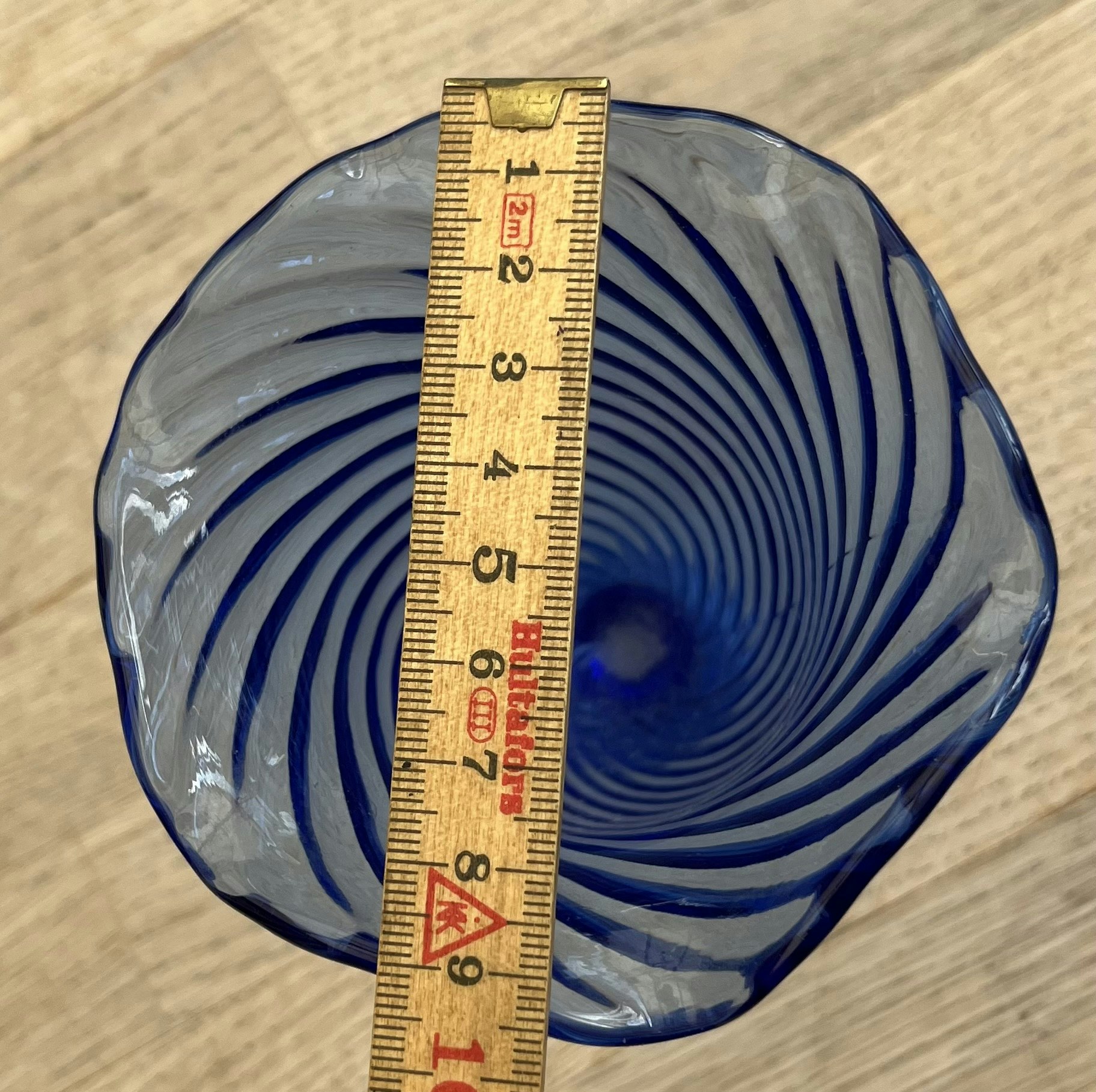 Vintage glas - 15 cm
