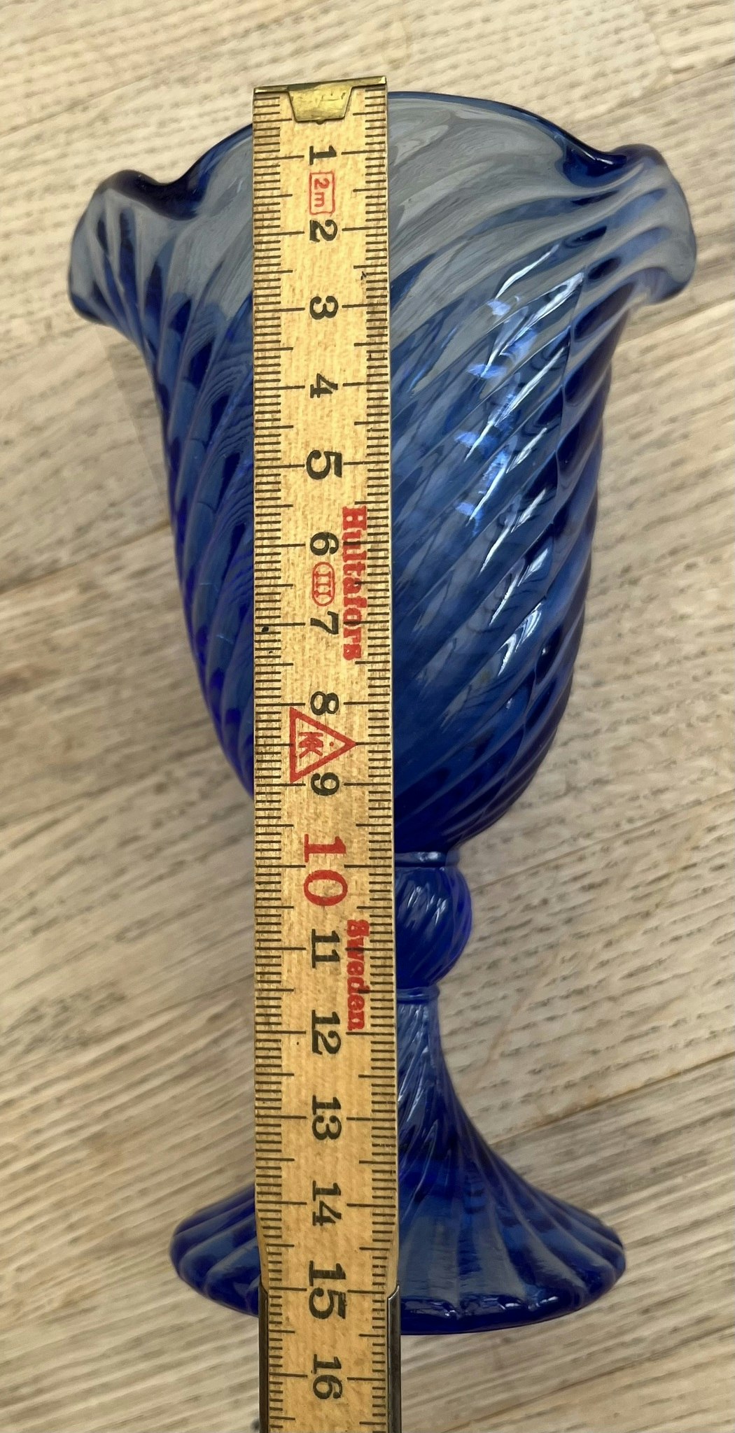 Vintage glas - 15 cm