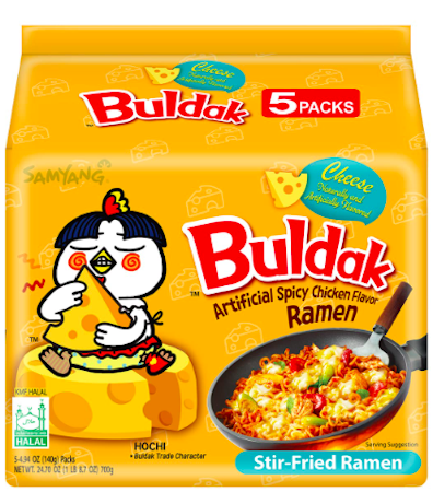 Samyang - Buldak cheese 5x140g