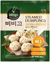 Bibigo Steamed dumplings (kyckling & grönsaker) 560g