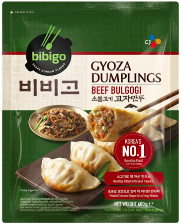 Bibigo Gyoza (biff bulgogi) 600g