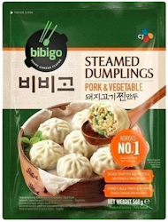 Bibigo Steamed dumplings (fläsk & grönsaker) 560g