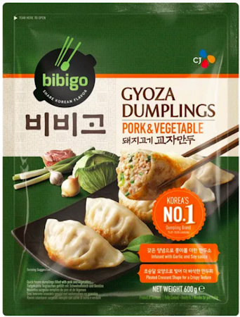 Bibigo Gyoza (fläsk & grönsaker) 600g