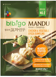Bibigo Mandu (kyckling & grönsaker) 600g