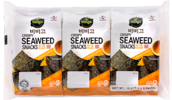 Bibigo Rostad sjögräs (sesamsmak) 3x5g