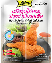 Lobo - Hot & Spicy fried chicken flour 150g
